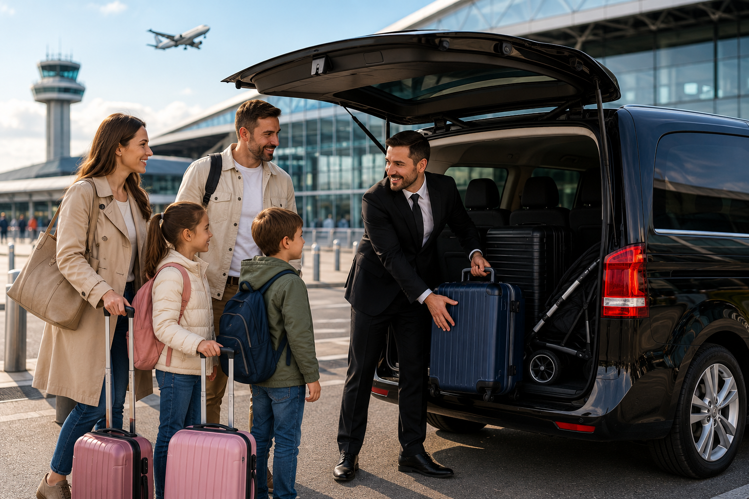 Best Airport Transfer for Families Traveling with Luggage in London