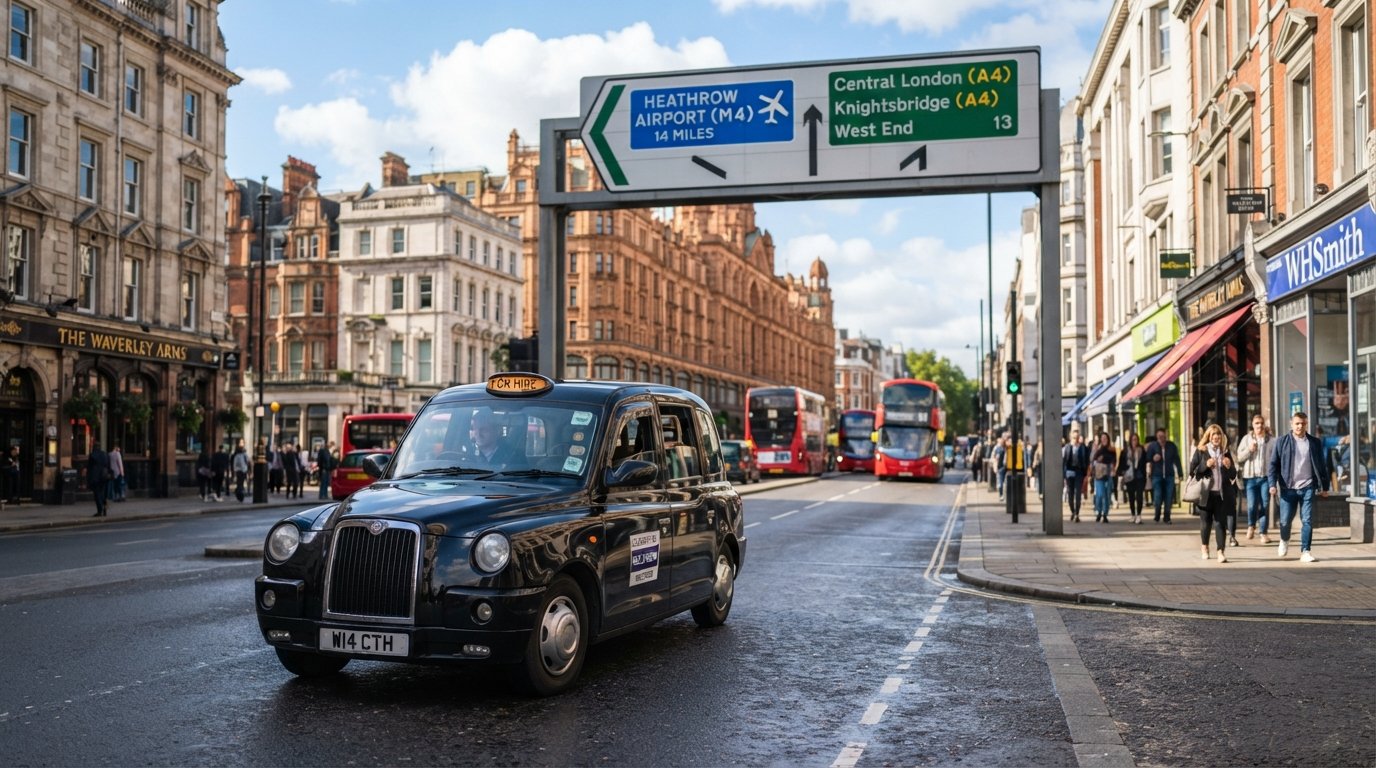 Taxi to Heathrow Airport | Prices & Booking | Express Rides